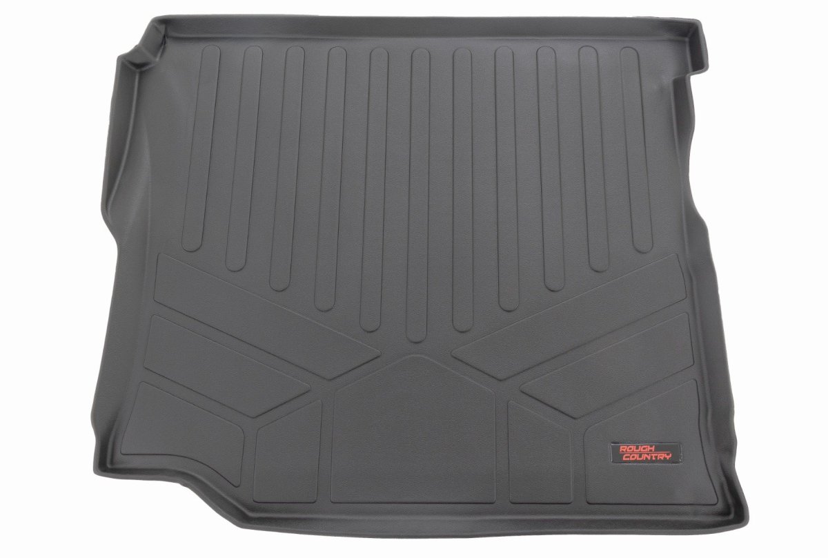 Jeep Wrangler Unlimited Rear Cargo Mat - Rough Country - W/ Sub - '18-'25